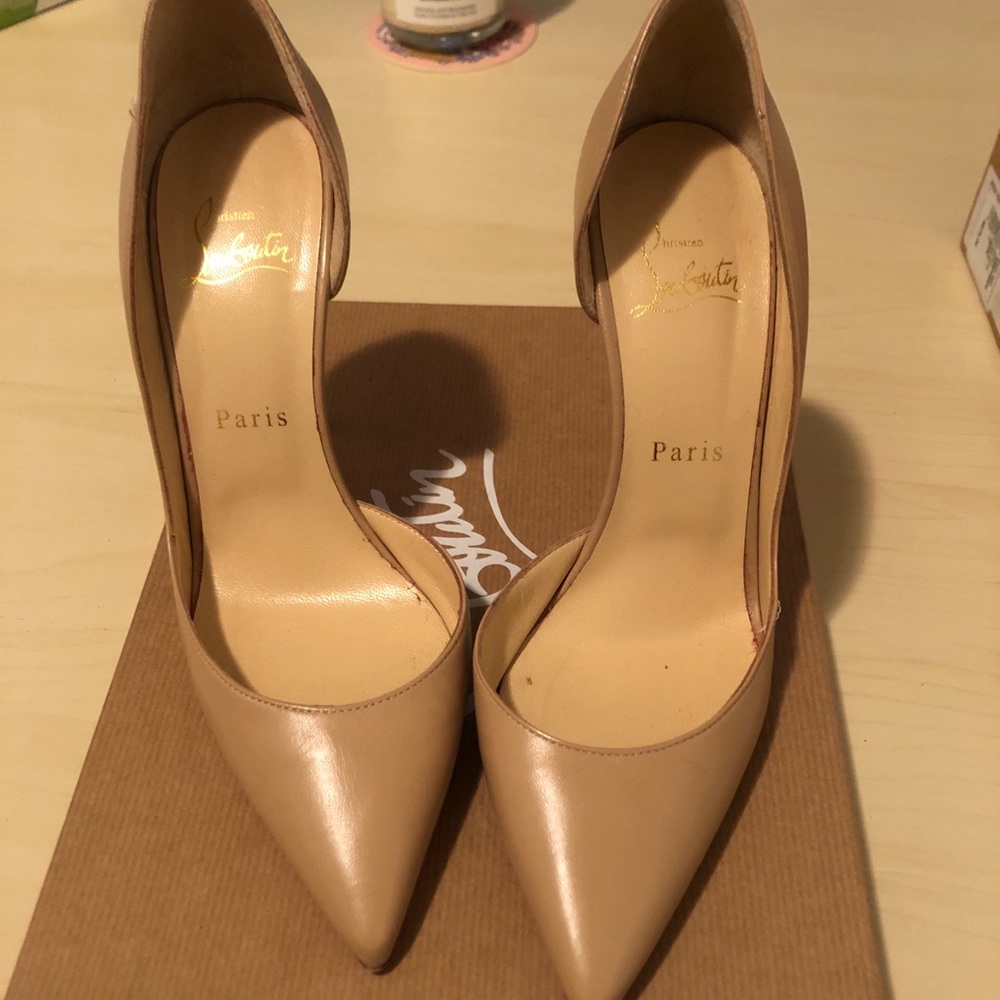 Louboutin Iriza 100 | Nude | Size 37
